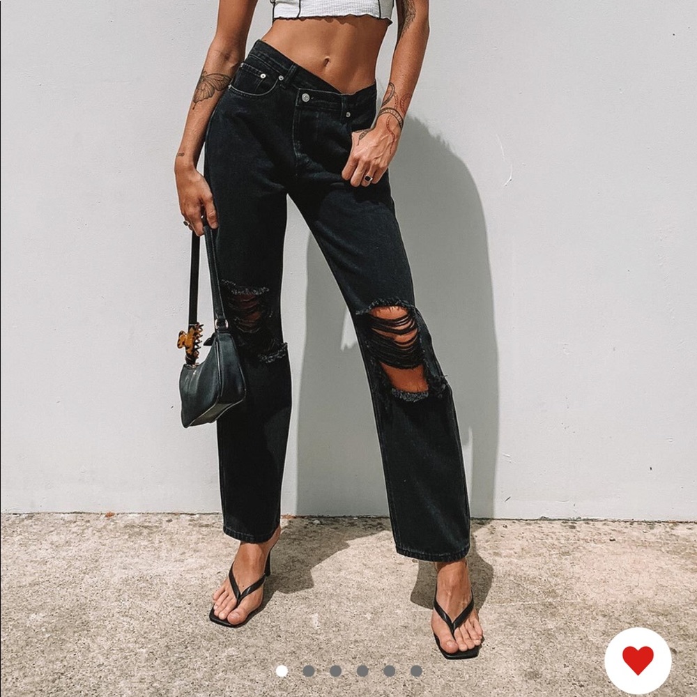 Holly criss cross jeans